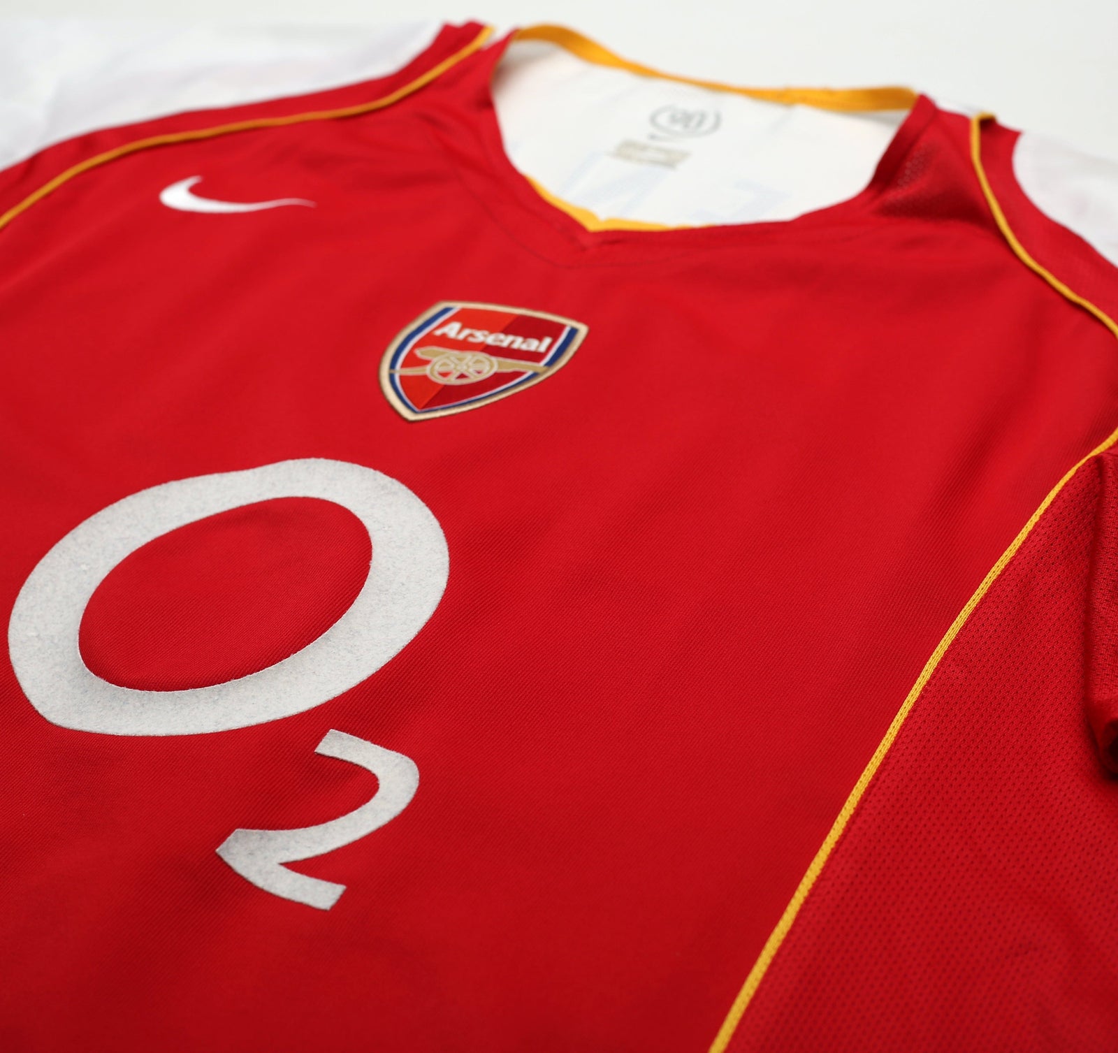 2004/05 HENRY #14 Arsenal Vintage Nike Home Football Shirt (XXL)