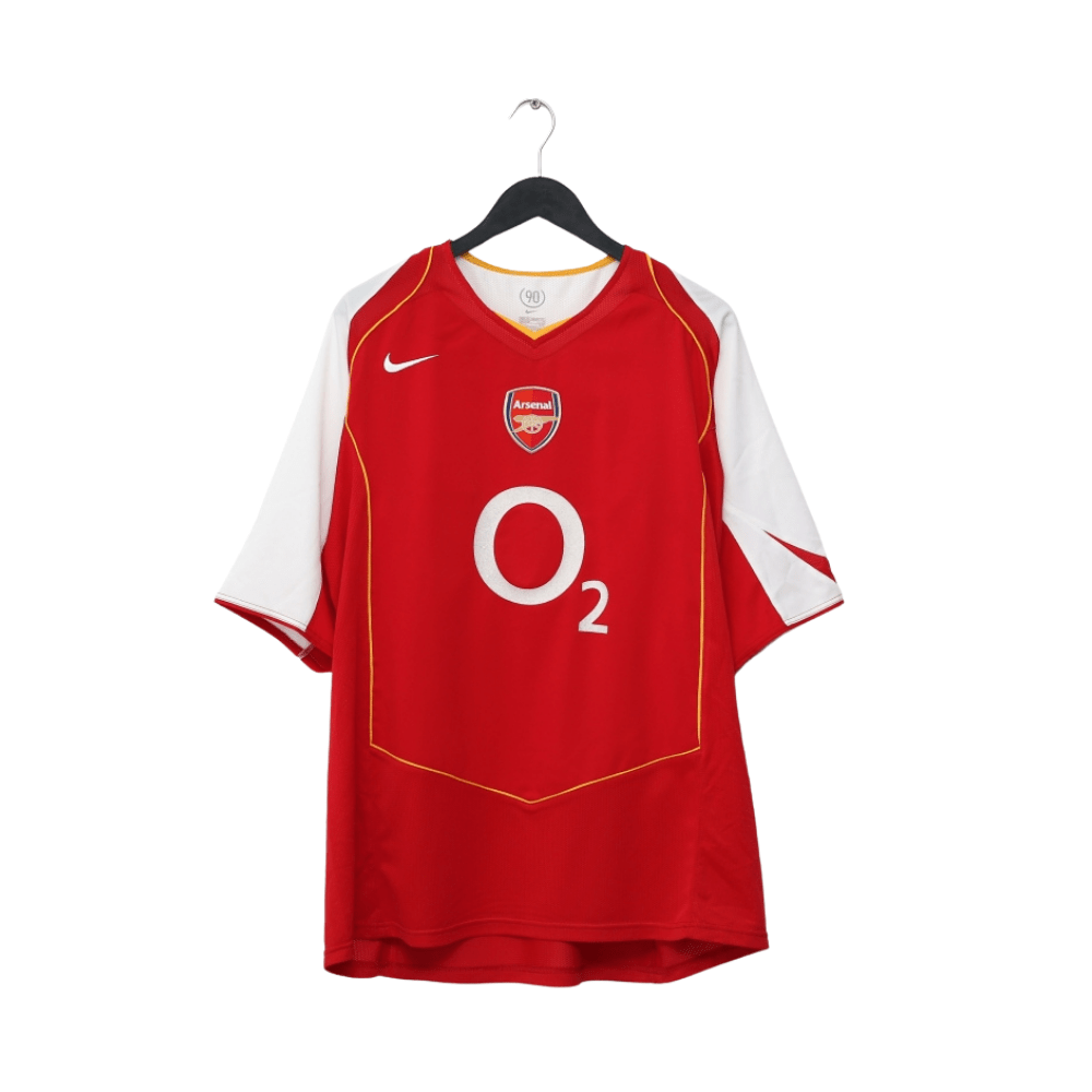 2004/05 HENRY #14 Arsenal Vintage Nike Home Football Shirt (XXL)