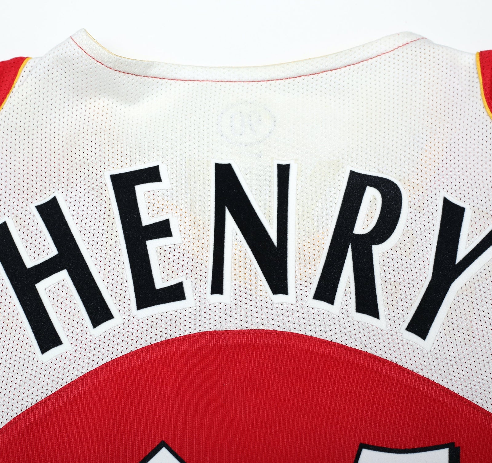 2004/05 HENRY #14 Arsenal Vintage Nike L/S Home Football Shirt (L)