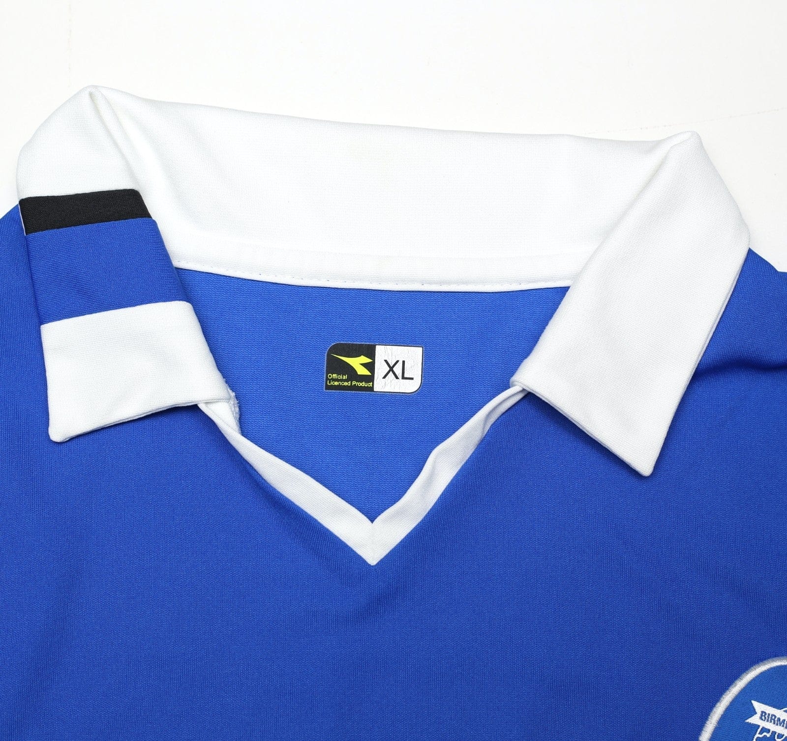 2004/05 HESKEY #16 Birmingham City LS Vintage Diadora Home Football Shirt (XL)