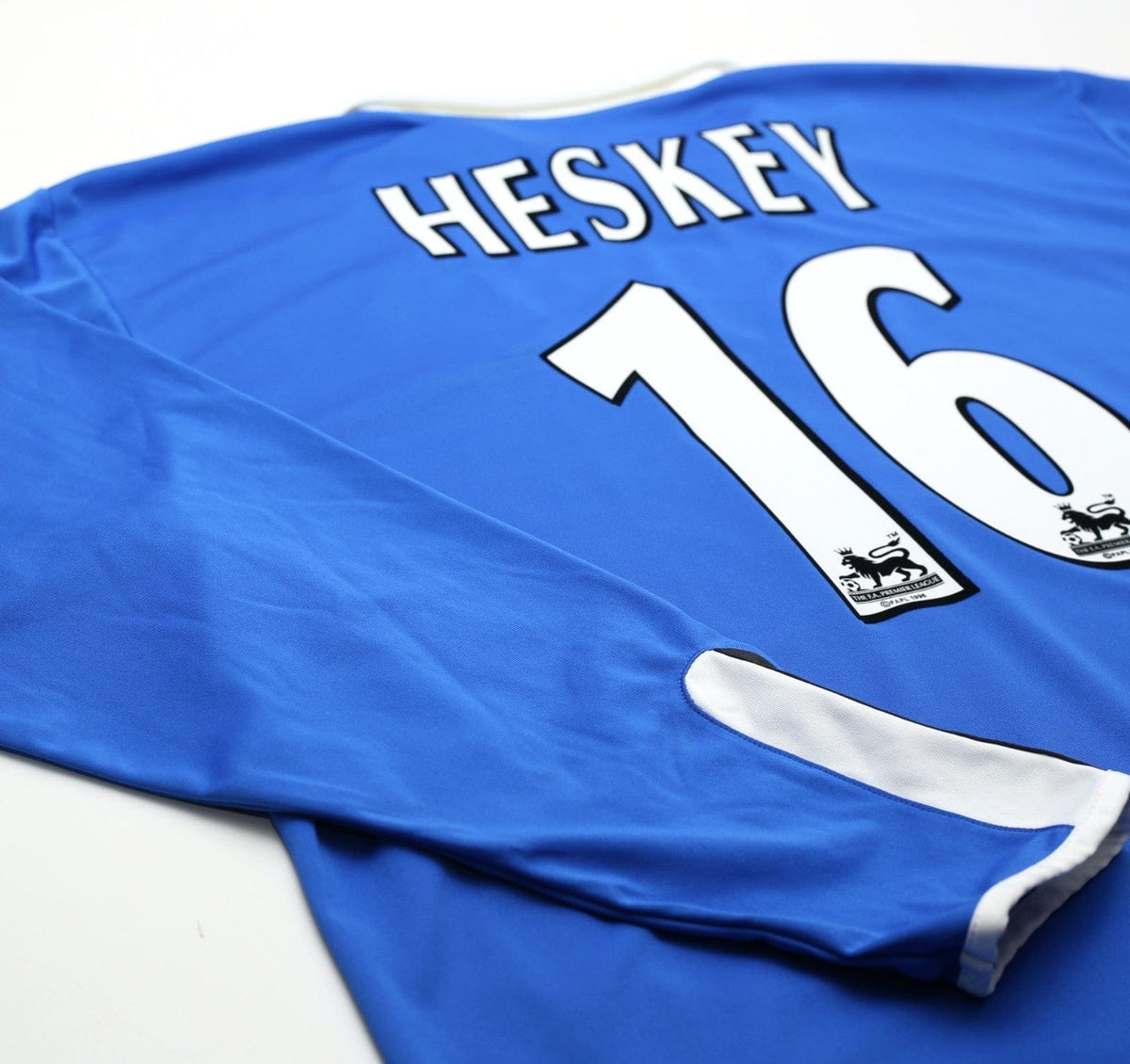 2004/05 HESKEY #16 Birmingham City LS Vintage Diadora Home Football Shirt (XL)