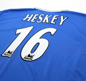 2004/05 HESKEY #16 Birmingham City LS Vintage Diadora Home Football Shirt (XL)
