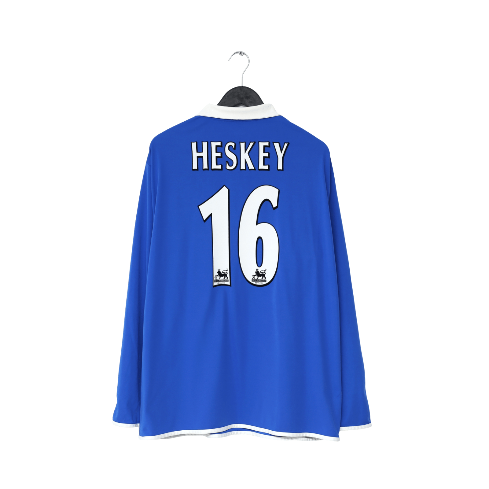 2004/05 HESKEY #16 Birmingham City LS Vintage Diadora Home Football Shirt (XL)