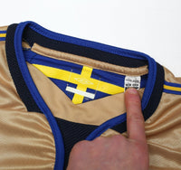 2004/05 IBRAHIMOVIC #10 Sweden Vintage Umbro Centenary Football Shirt (M/L)