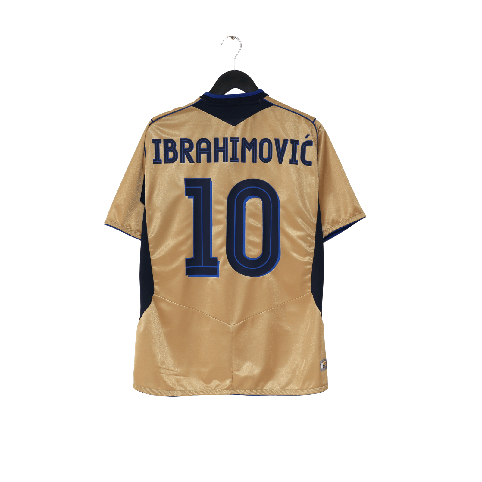 2004/05 IBRAHIMOVIC #10 Sweden Vintage Umbro Centenary Football Shirt (M/L)