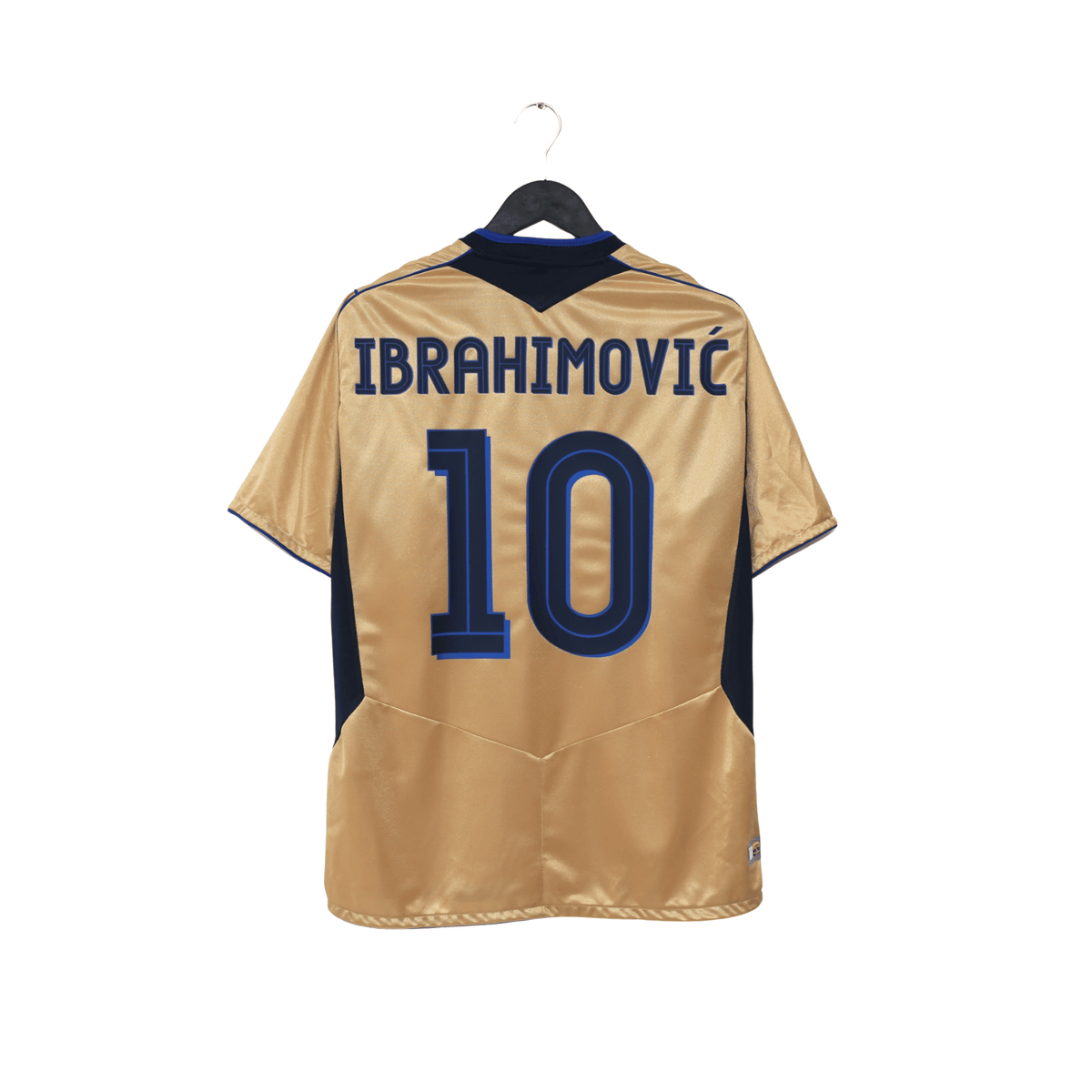 2004/05 Ibrahimovic #10 Sweden Vintage Umbro Centenary Football Shirt (M/L)
