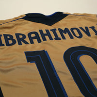 2004/05 Ibrahimovic #10 Sweden Vintage Umbro Centenary Football Shirt (M/L)