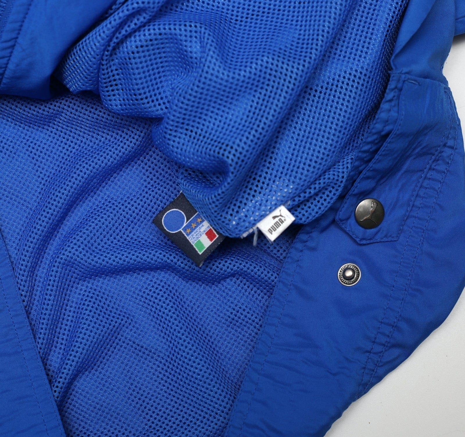 2004/05 ITALY Vintage PUMA Football Track Top Jacket (M) Euro 2004