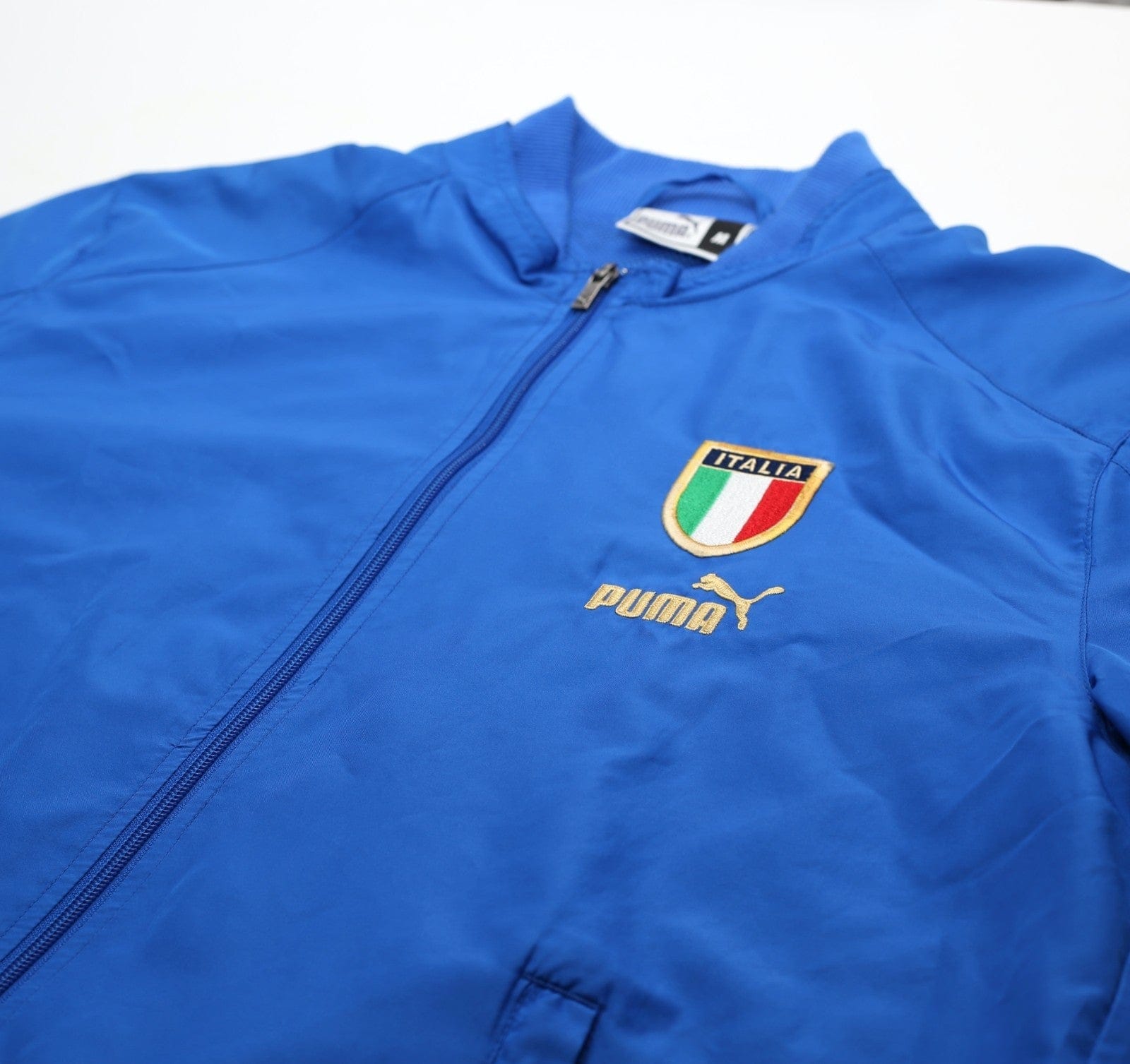 2004/05 ITALY Vintage PUMA Football Track Top Jacket (M) Euro 2004