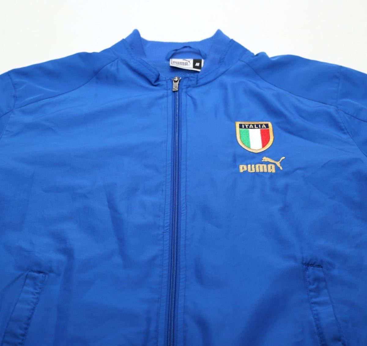 2004/05 ITALY Vintage PUMA Football Track Top Jacket (M) Euro 2004
