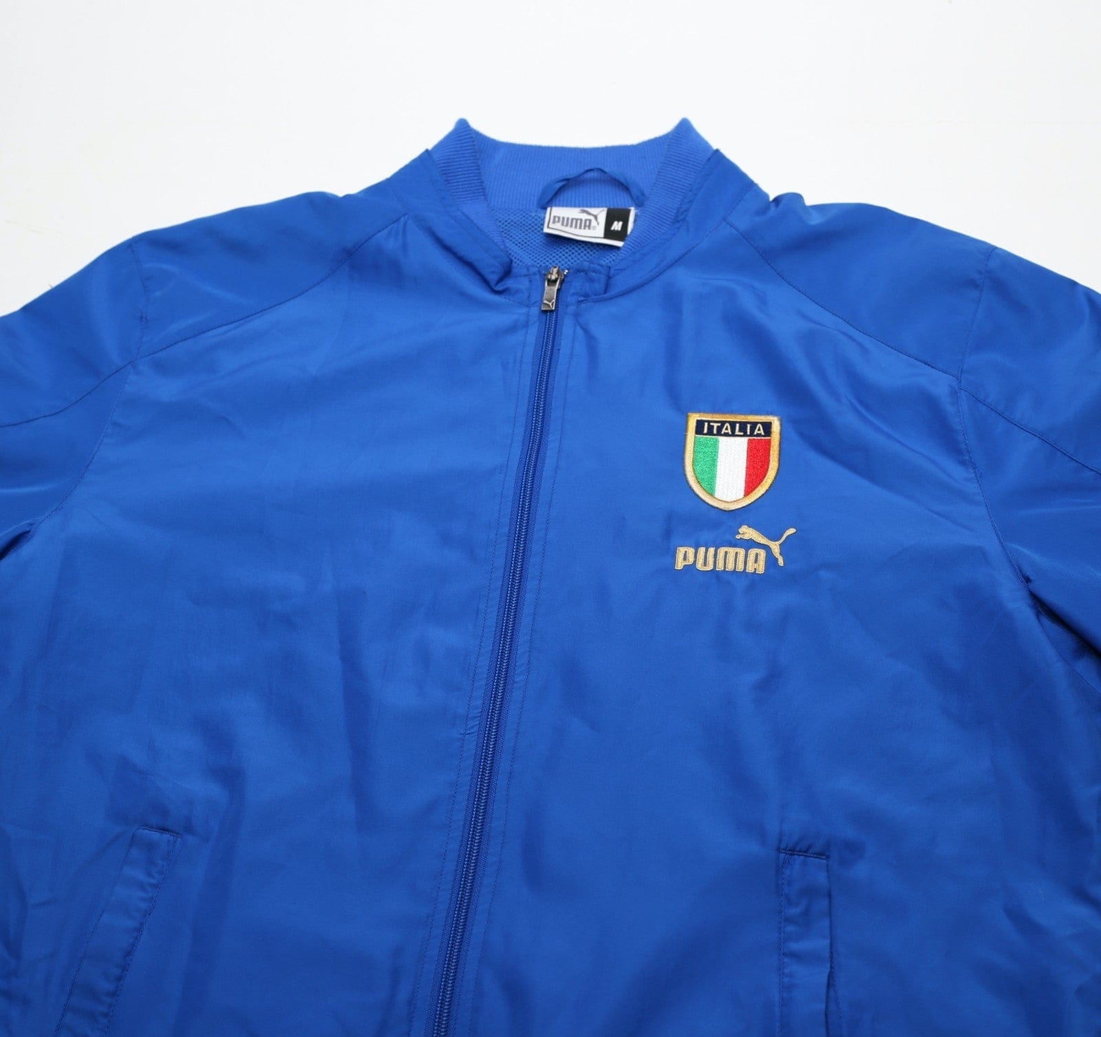 2004/05 ITALY Vintage PUMA Football Track Top Jacket (M) Euro 2004
