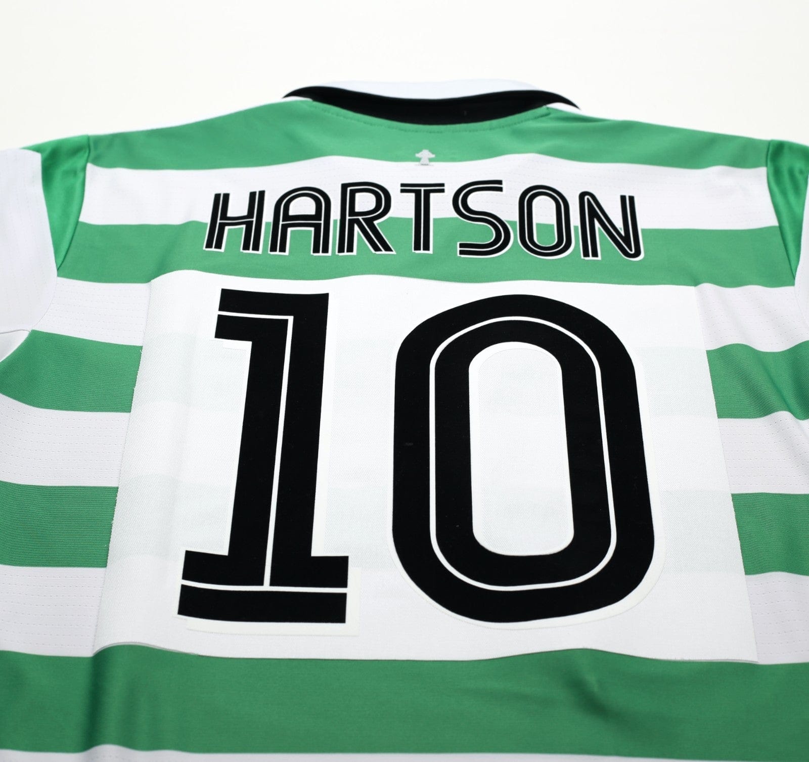 2004/05 LARSSON #7 Celtic Vintage Umbro European Home Football Shirt (M/L)