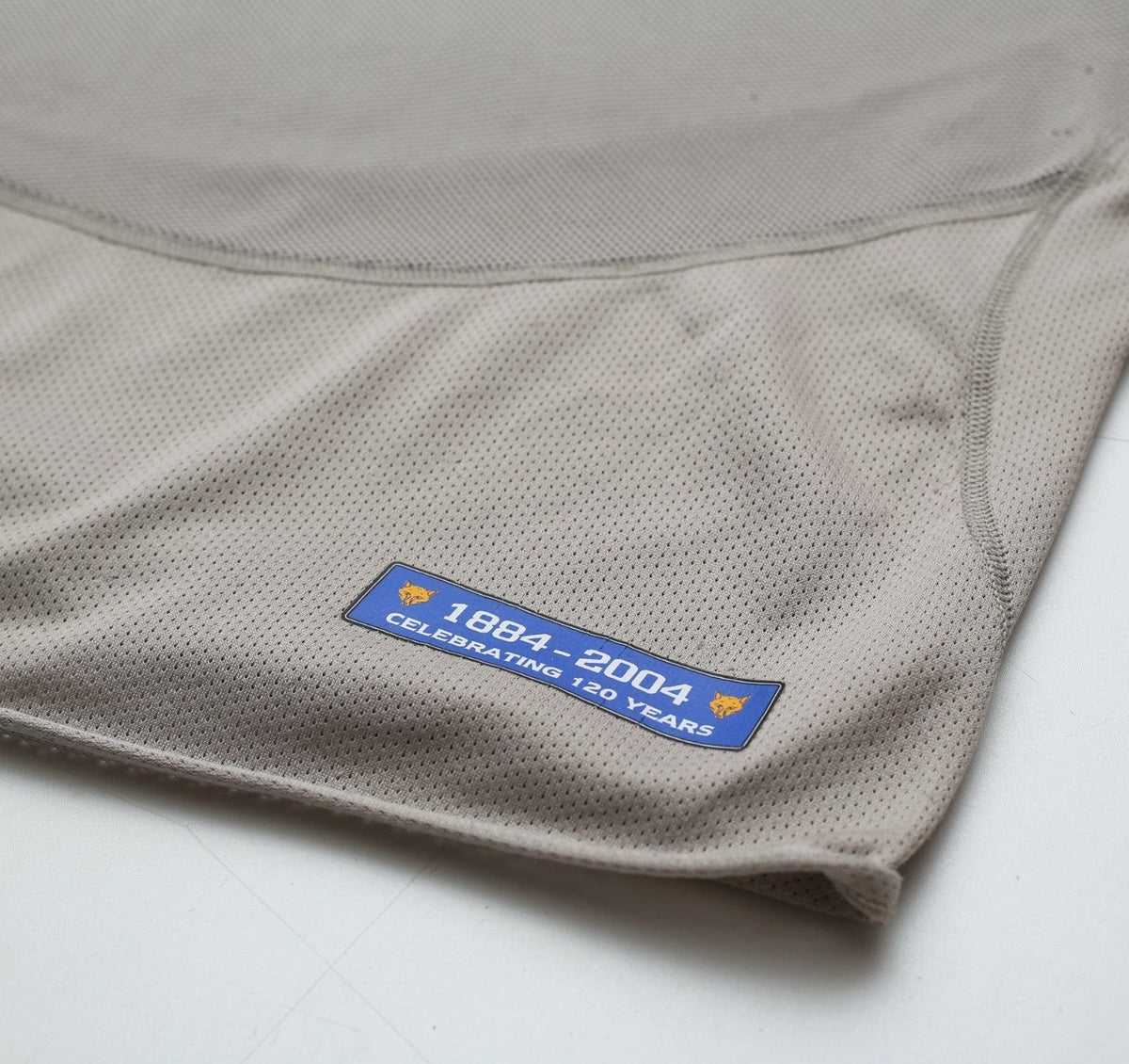 2004/05 LEICESTER CITY Vintage LCS 120 Years Anniversary Away Football Shirt (L)