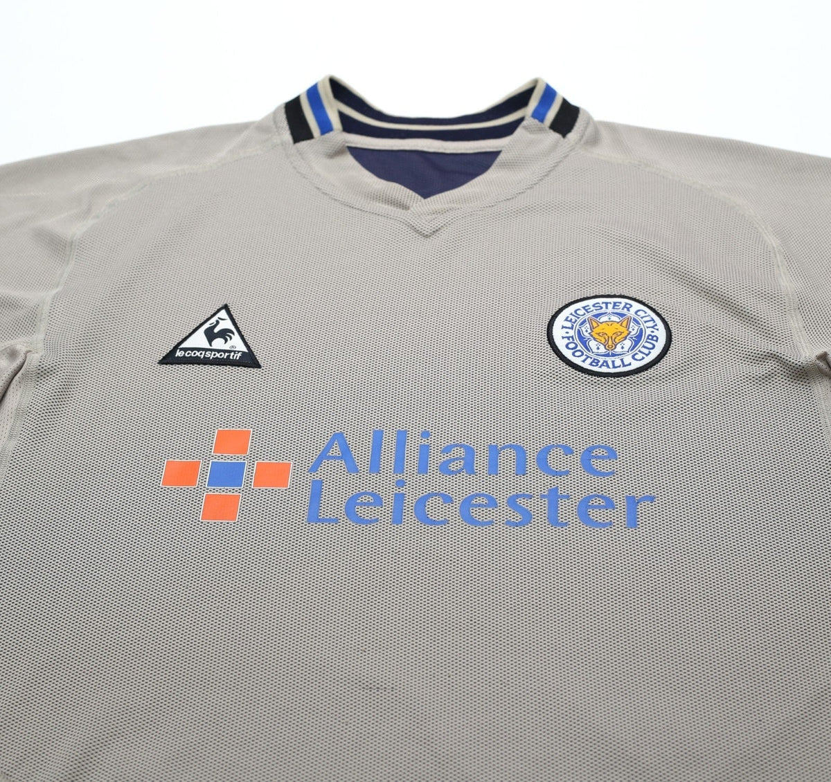 2004/05 LEICESTER CITY Vintage LCS 120 Years Anniversary Away Football Shirt (L)