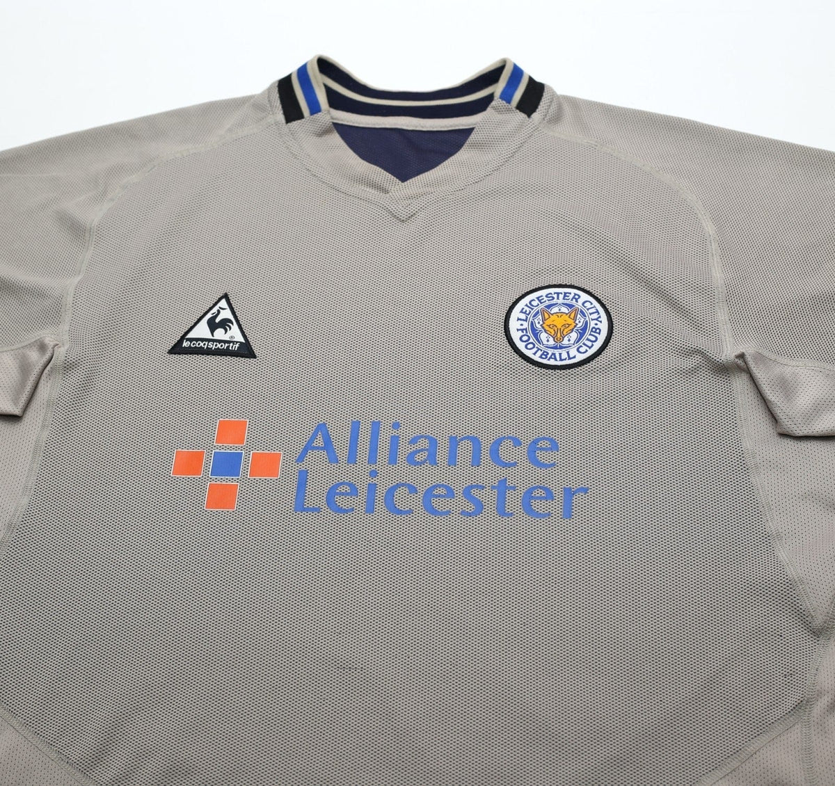 2004/05 LEICESTER CITY Vintage LCS 120 Years Anniversary Away Football Shirt (L)