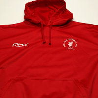 2004/05 Liverpool Vintage Reebok Champions League Final Football Hoodie Top (L)