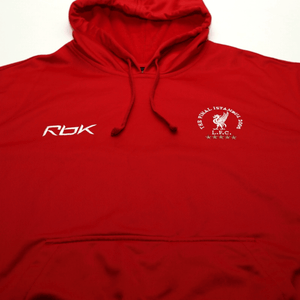 2004/05 Liverpool Vintage Reebok Champions League Final Football Hoodie Top (S)
