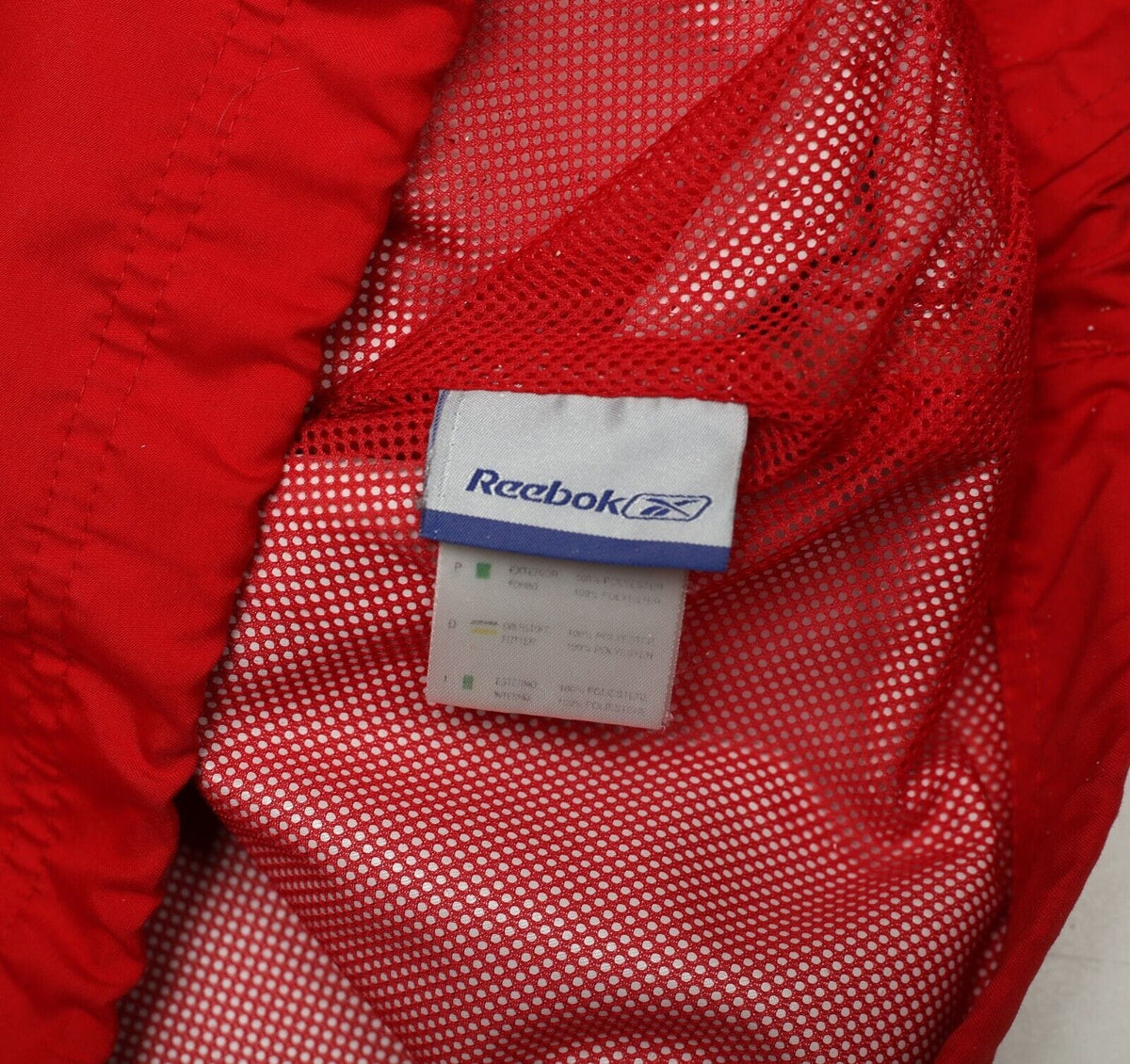 2004/05 LIVERPOOL Vintage Reebok Football Training Top Jacket (M)