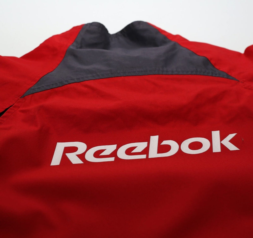 2004/05 LIVERPOOL Vintage Reebok Football Training Top Jacket (M)