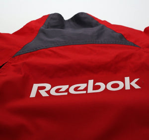 2004/05 LIVERPOOL Vintage Reebok Football Training Top Jacket (M)