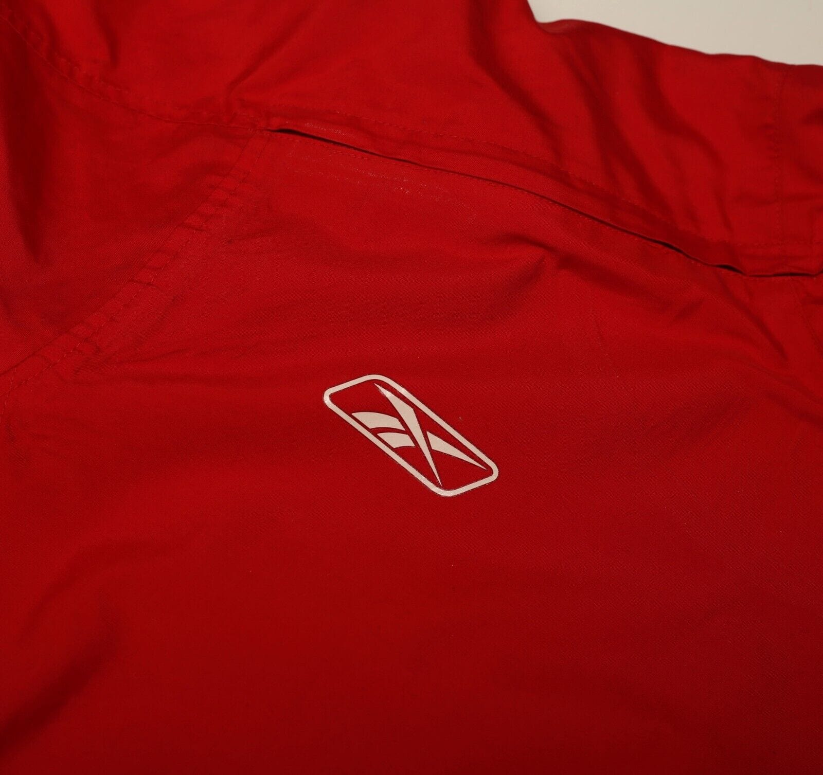 2004/05 LIVERPOOL Vintage Reebok Football Training Top Jacket (M)