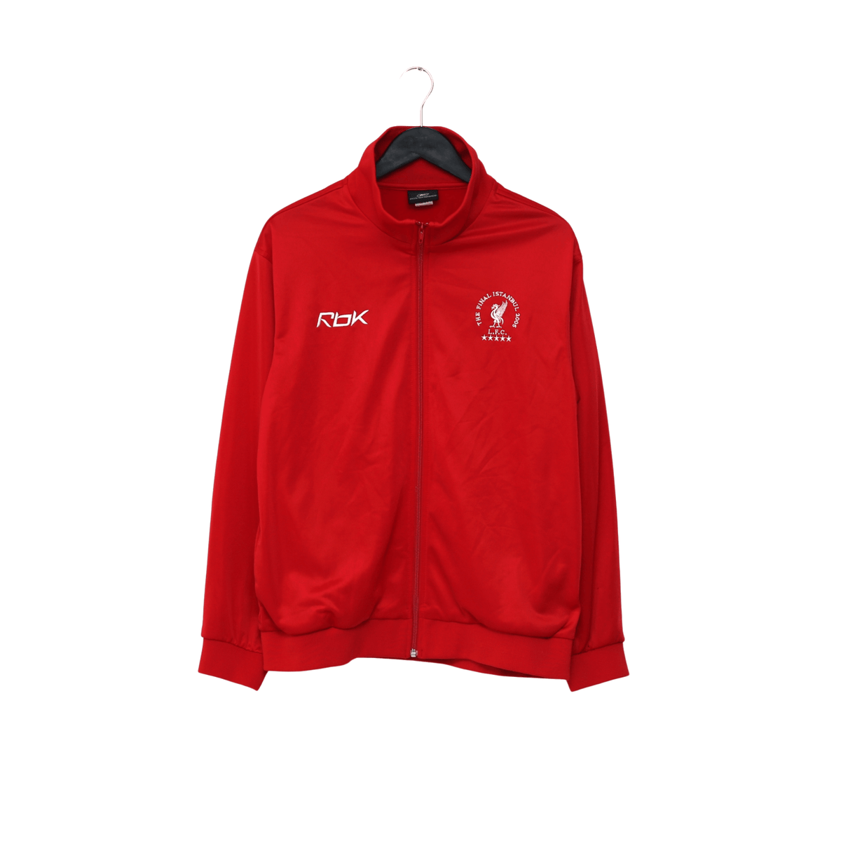 2004/05 Liverpool Vintage Reebok UCL Final Football Jacket Track Top (M)