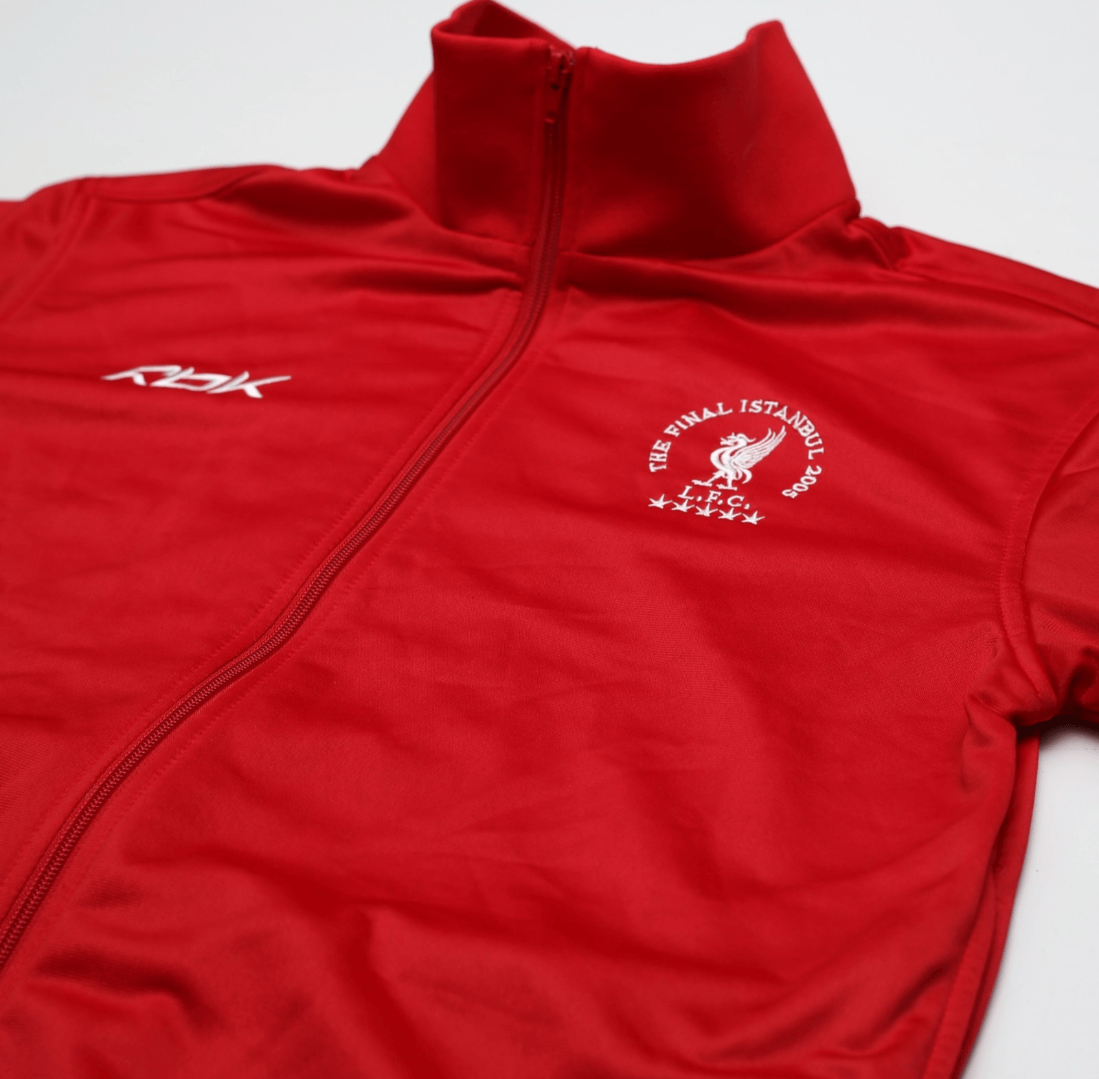 2004/05 Liverpool Vintage Reebok UCL Final Football Jacket Track Top (M)