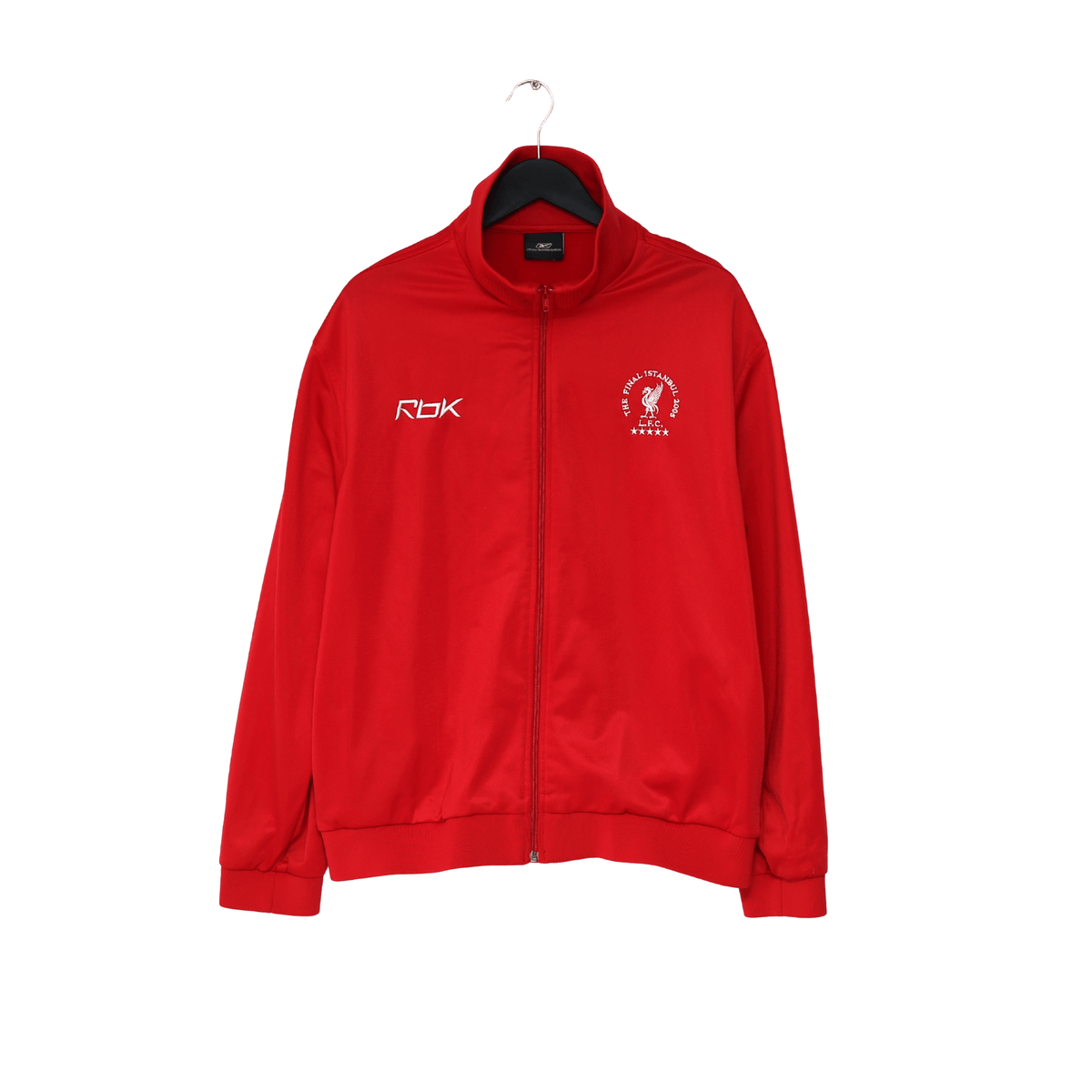 2004/05 LIVERPOOL Vintage Reebok UCL Final Football Jacket Track Top (XL)