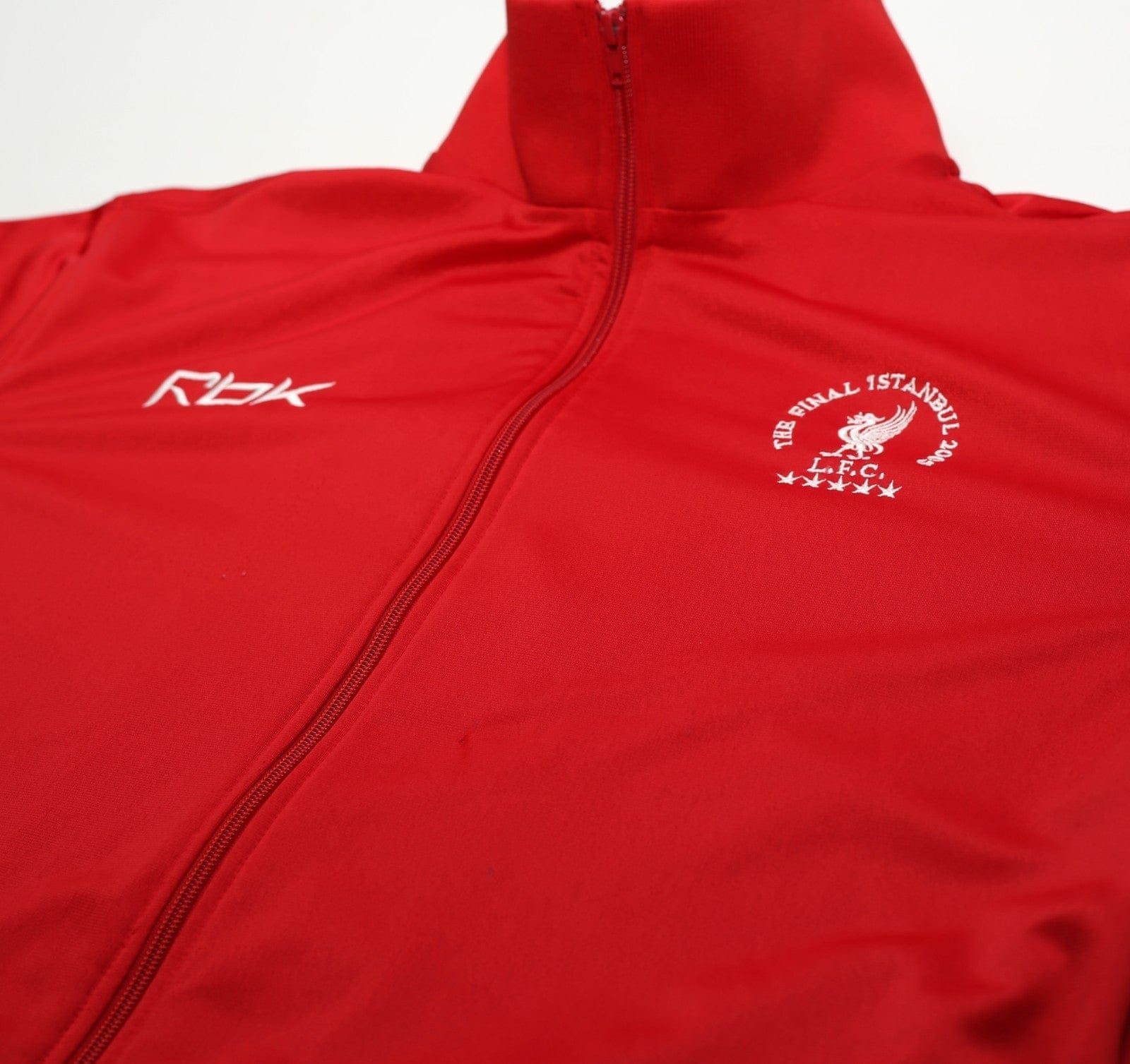 2004/05 LIVERPOOL Vintage Reebok UCL Final Football Jacket Track Top (XL)