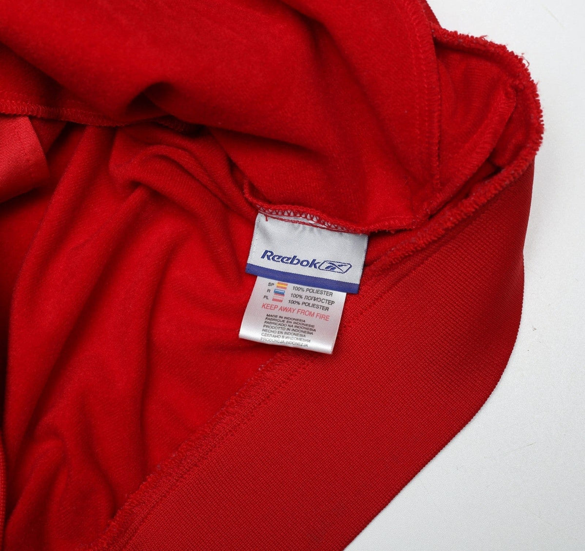 2004/05 LIVERPOOL Vintage Reebok UCL Final Football Jacket Track Top (XL)