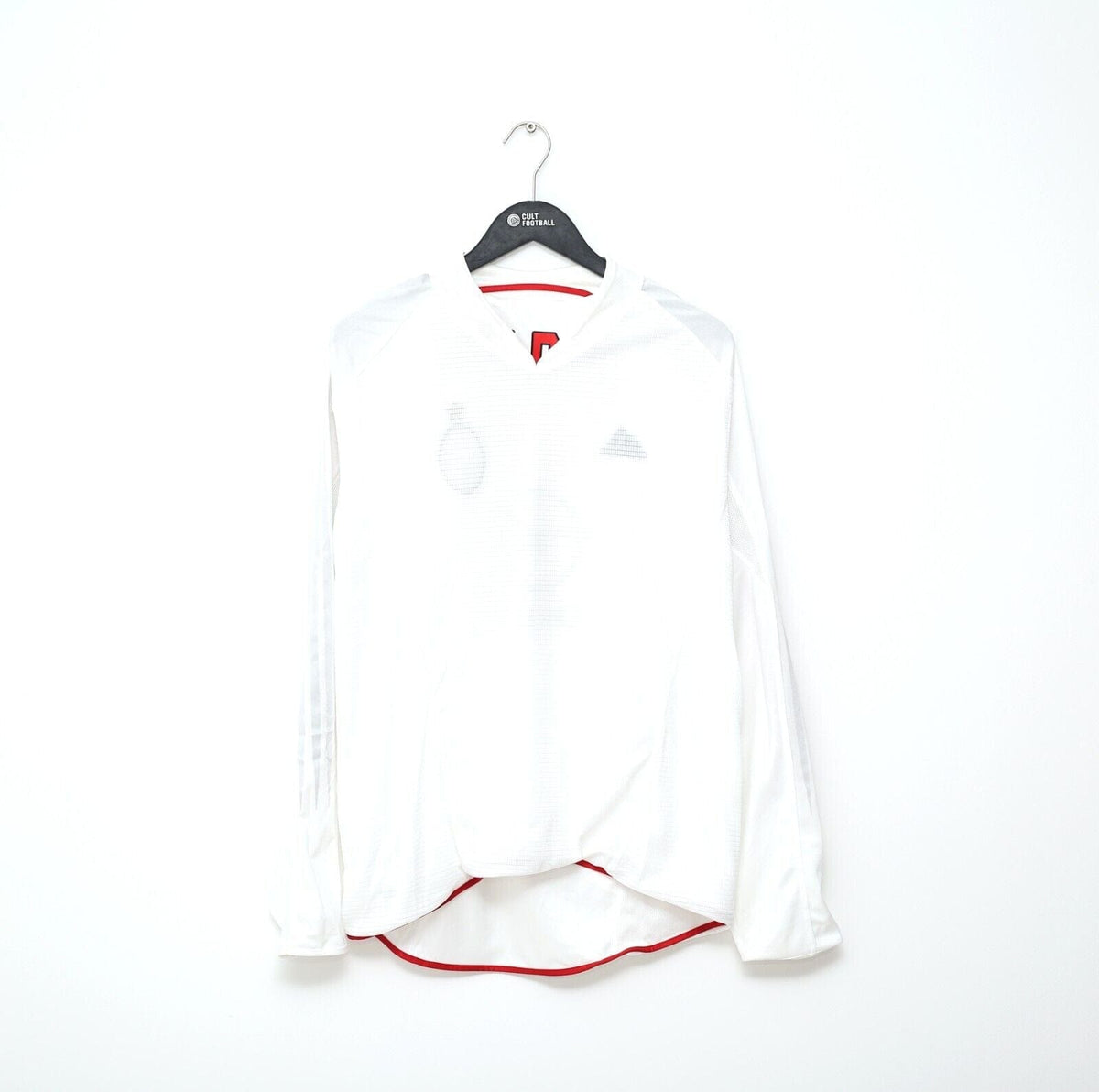 2004/05 MALDINI #3 AC Milan adidas Player Issue Spec UCL Away Football Shirt (L)