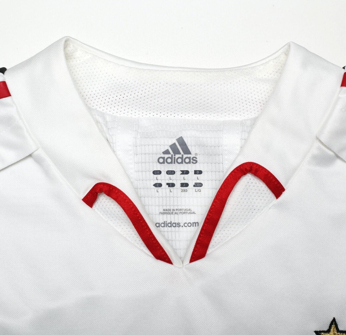 2004/05 MALDINI #3 AC Milan adidas Player Issue Spec UCL Away Football Shirt (L)