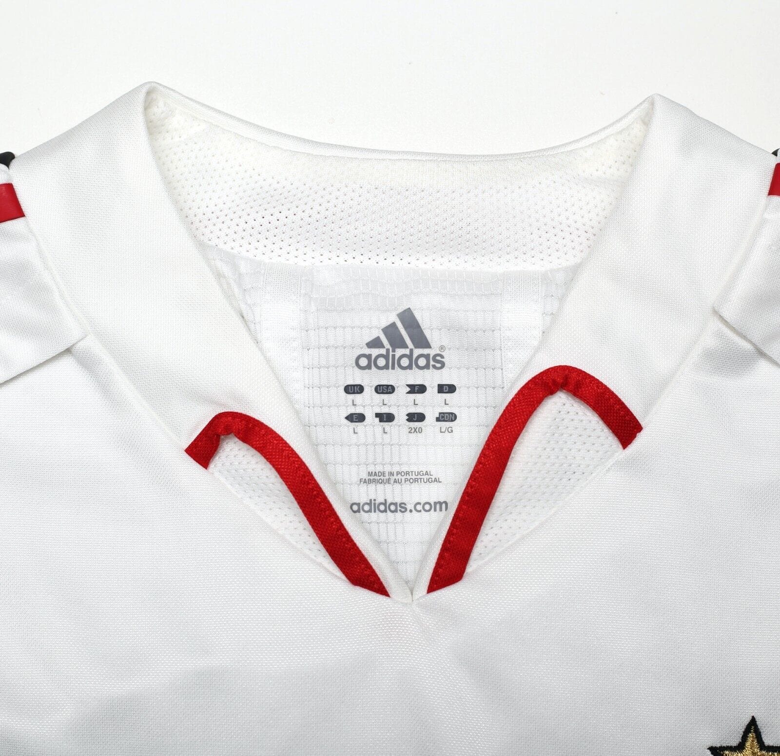 2004/05 MALDINI #3 AC Milan adidas Player Issue Spec UCL Away Football Shirt (L)
