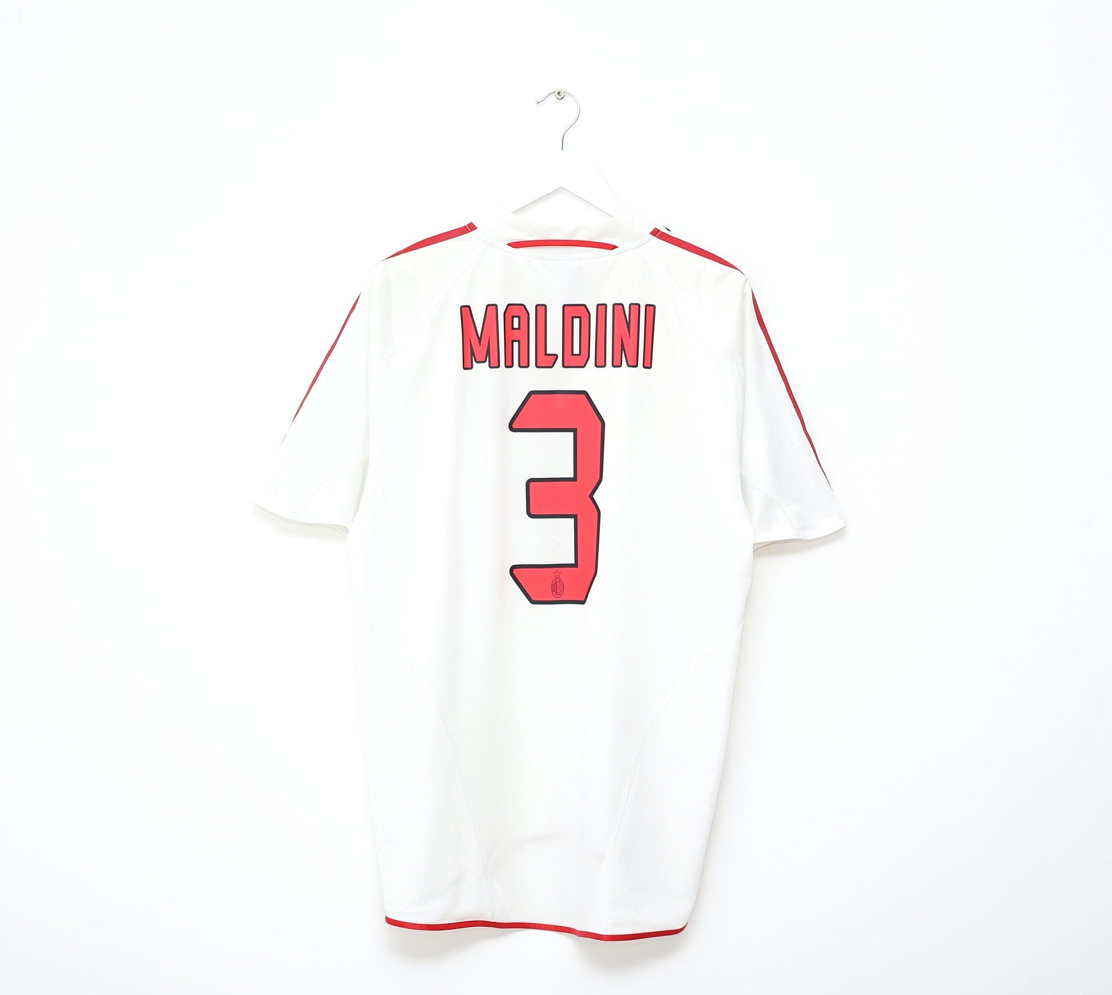 2004/05 MALDINI #3 AC Milan adidas UCL Away Football Shirt (L)