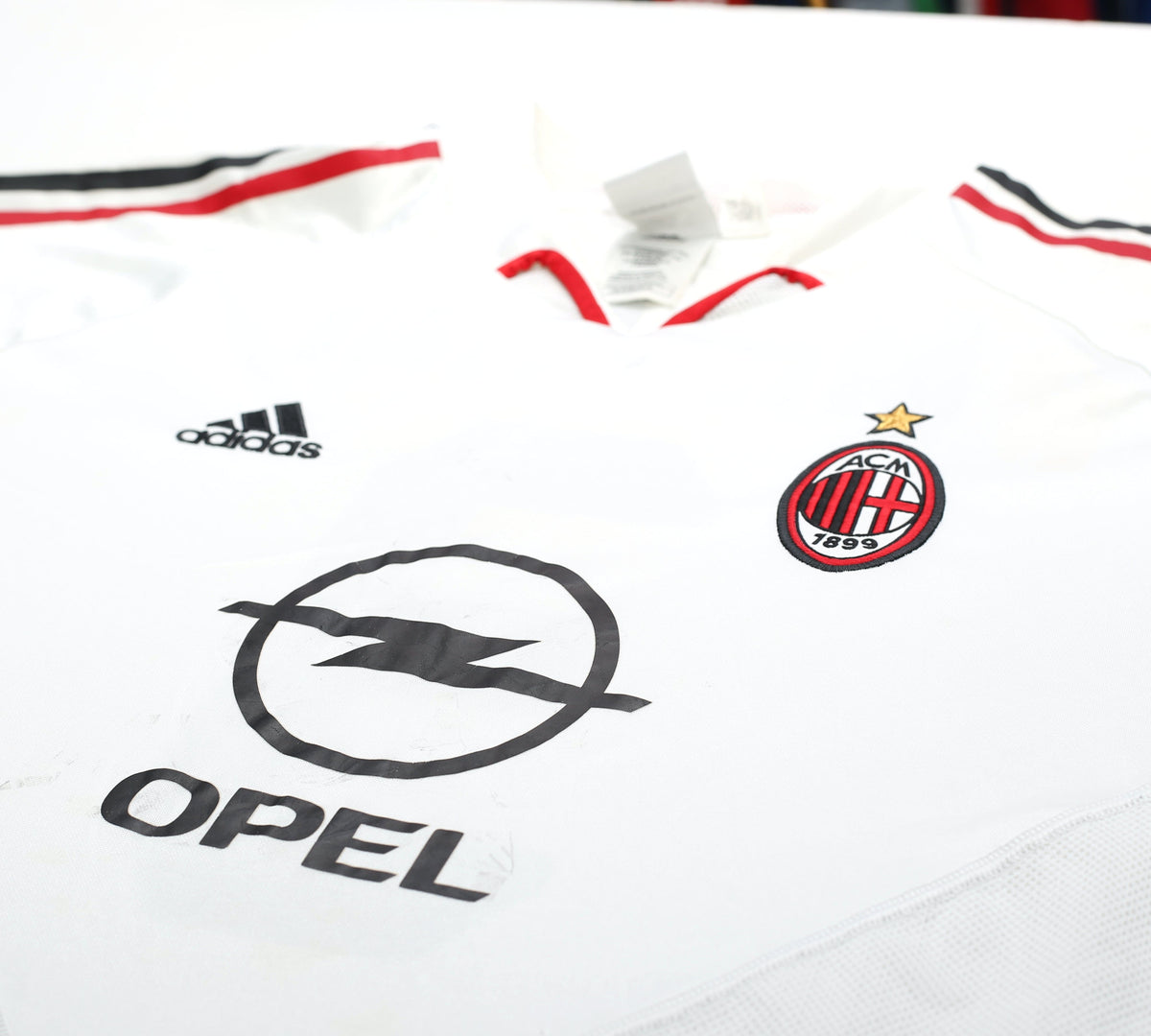 2004/05 MALDINI #3 AC Milan adidas UCL Away Football Shirt (L)