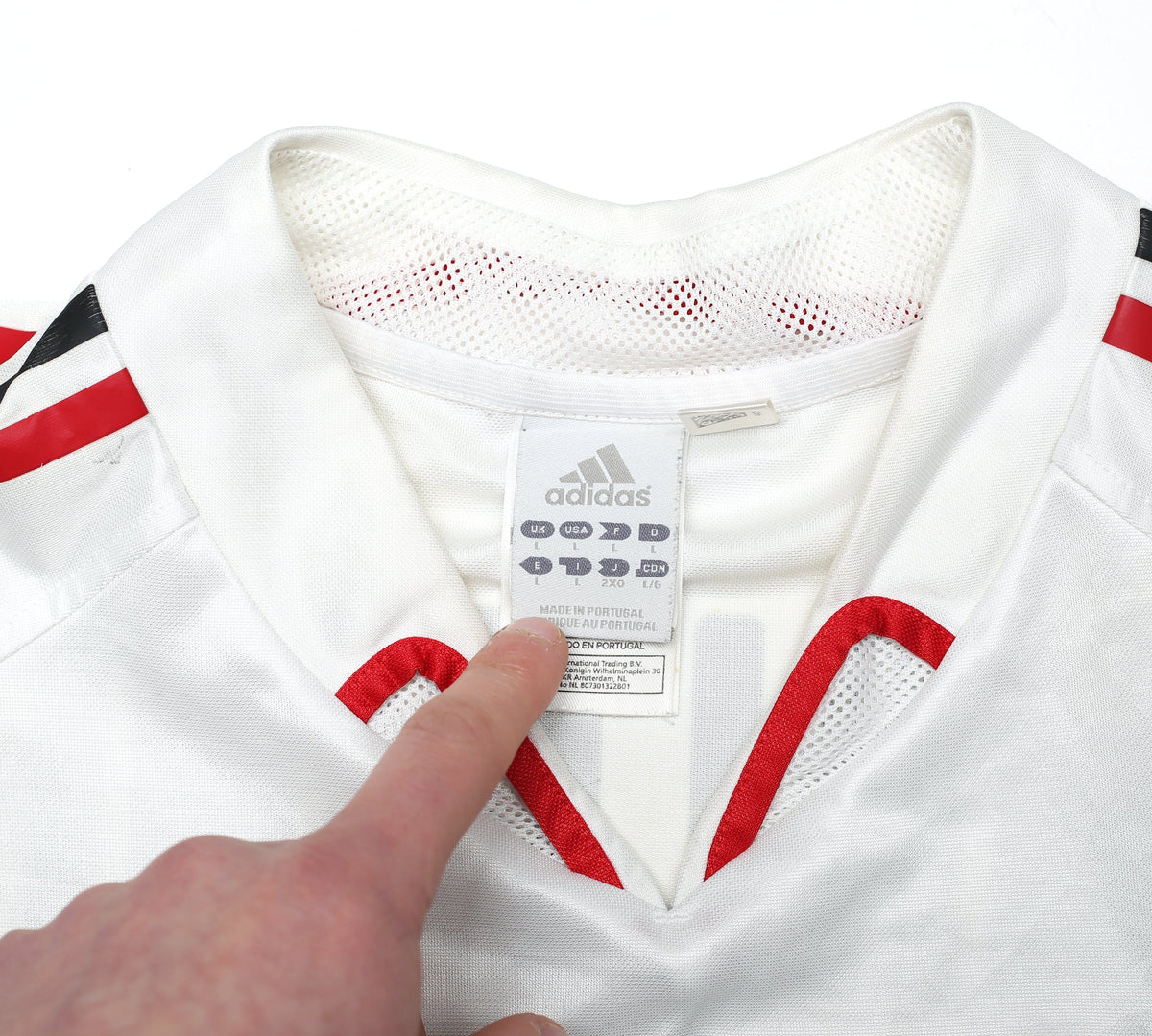 2004/05 MALDINI #3 AC Milan adidas UCL Away Football Shirt (L)