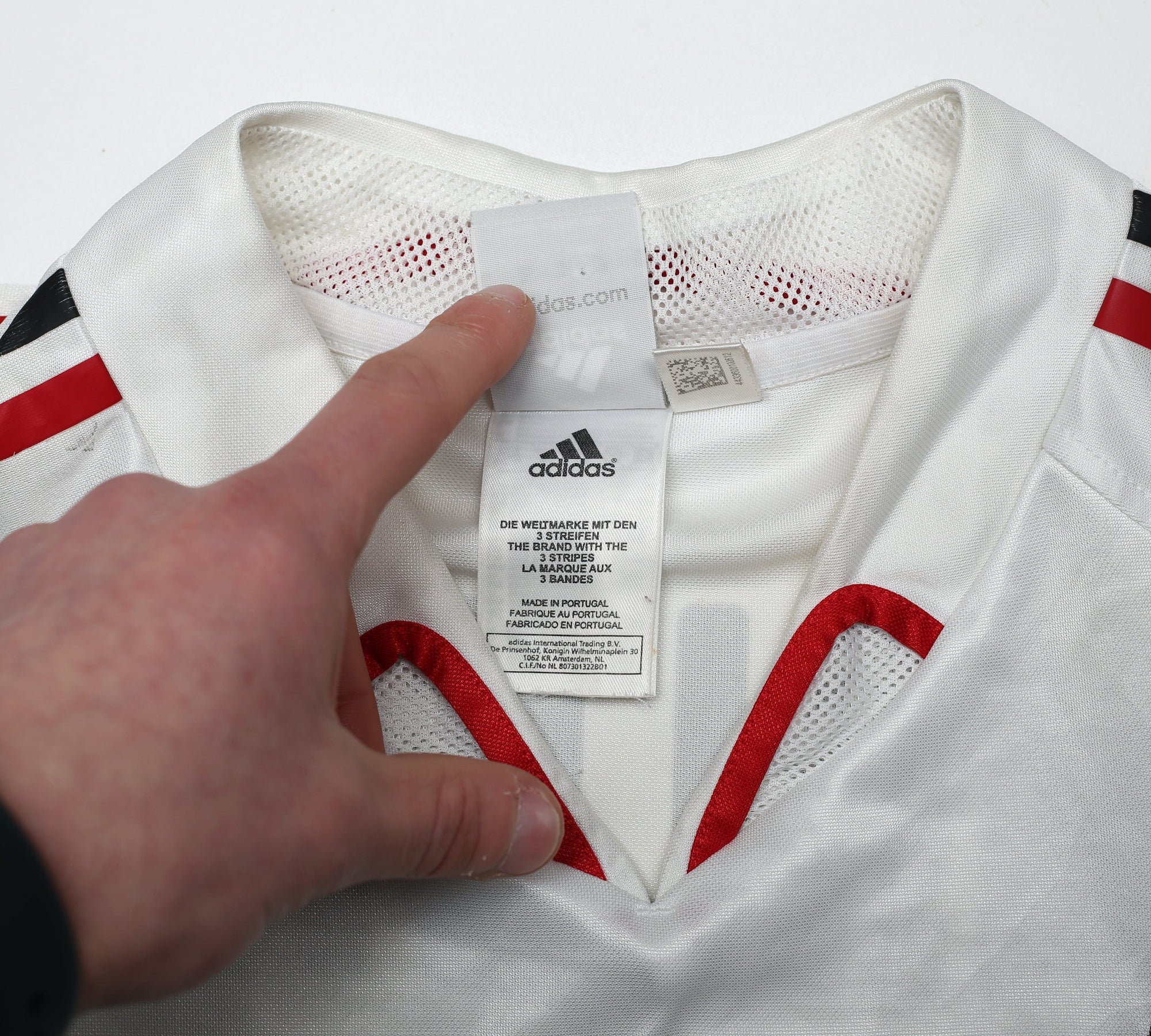 2004/05 MALDINI #3 AC Milan adidas UCL Away Football Shirt (L)