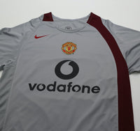 2004/05 MANCHESTER UNITED Vintage Nike Total 90 Football Training Shirt Top (S)