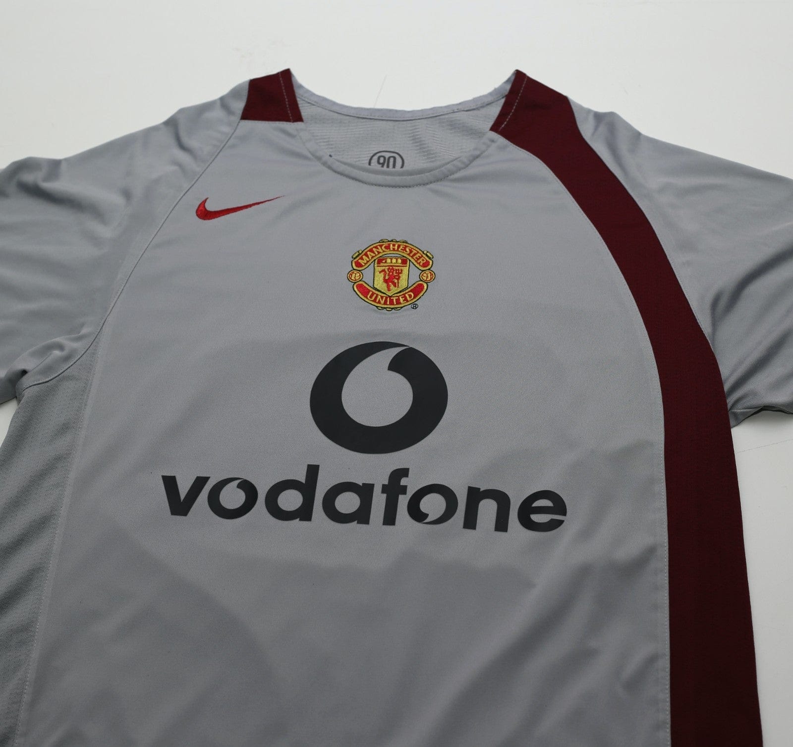 2004/05 MANCHESTER UNITED Vintage Nike Total 90 Football Training Shirt Top (S)