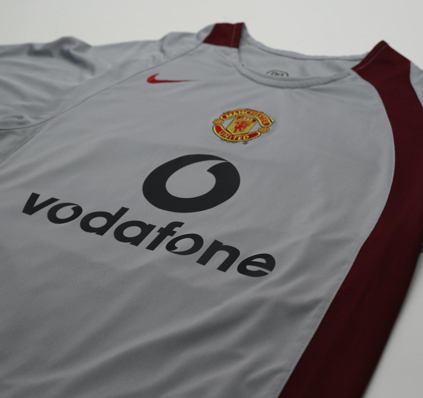 2004/05 MANCHESTER UNITED Vintage Nike Total 90 Football Training Shirt Top (S)