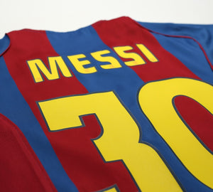 2004/05 MESSI #30 Barcelona Vintage Nike Home Football Shirt Jersey (M)