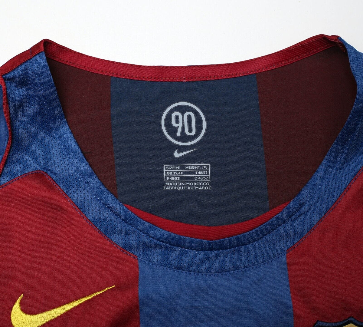 2004/05 MESSI #30 Barcelona Vintage Nike Home Football Shirt Jersey (M)