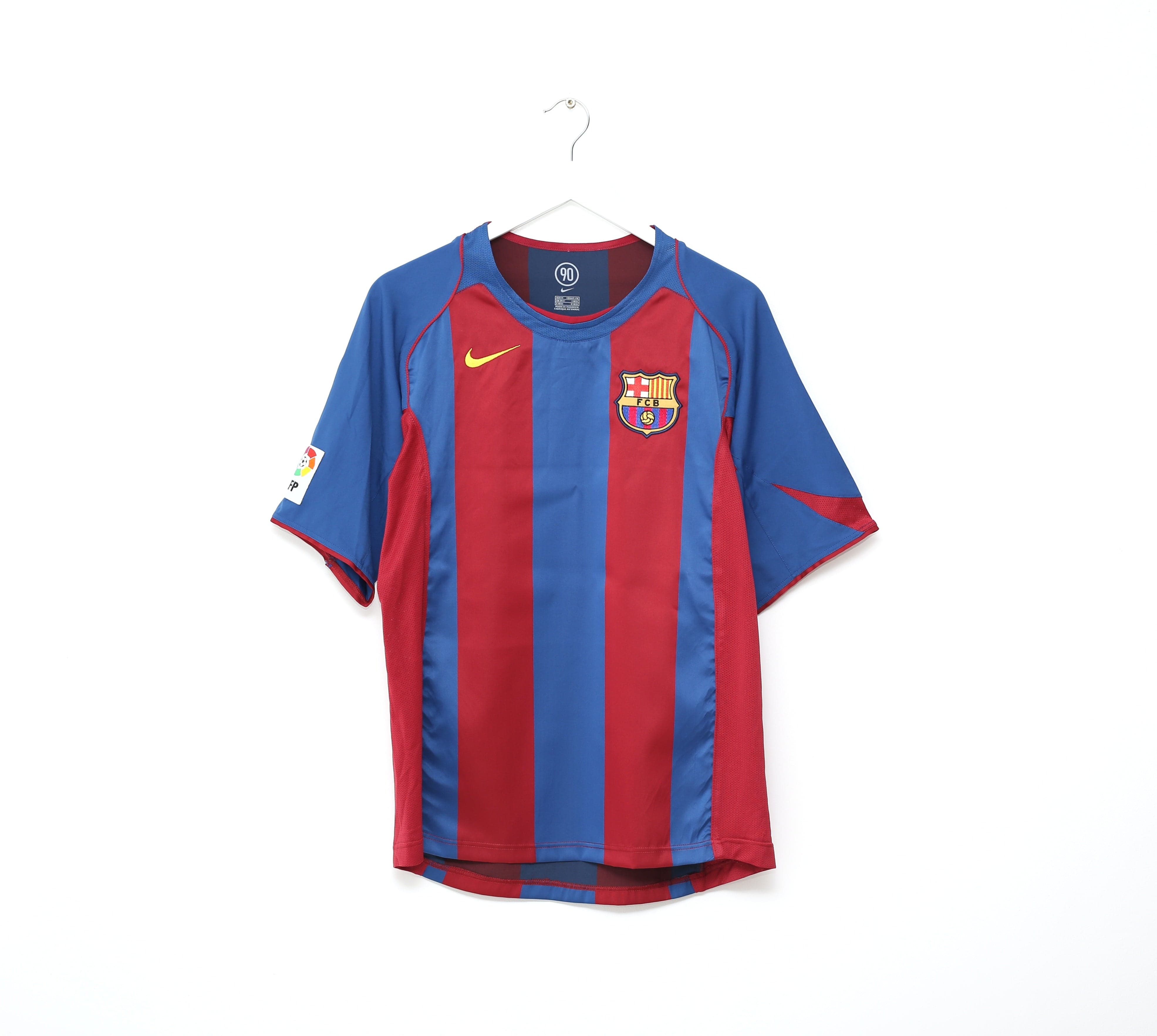 2004/05 vintage Messi #30 home shirt | Size M | Classic Barcelona