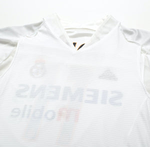 2004/05 OWEN #11 Real Madrid Vintage adidas MATCH ISSUE Home Football Shirt (L)
