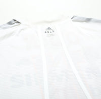 2004/05 OWEN #11 Real Madrid Vintage adidas MATCH ISSUE Home Football Shirt (L)