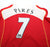 2004/05 PIRES #7 Arsenal Vintage Nike Home Football Shirt (M)