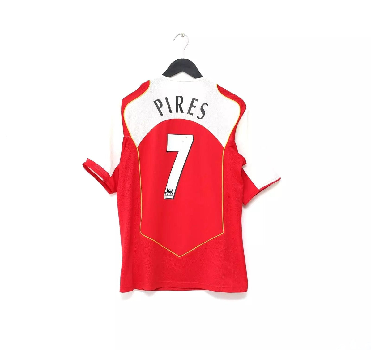 2004/05 PIRES #7 Arsenal Vintage Nike Home Football Shirt (M)