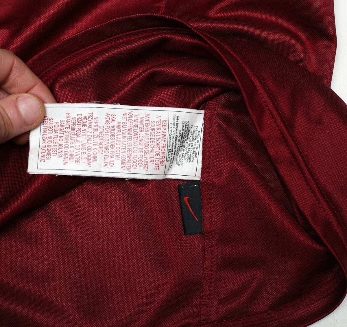 2004/05 POBORSKY #8 Sparta Prague Vintage Nike Home Football Shirt (L)