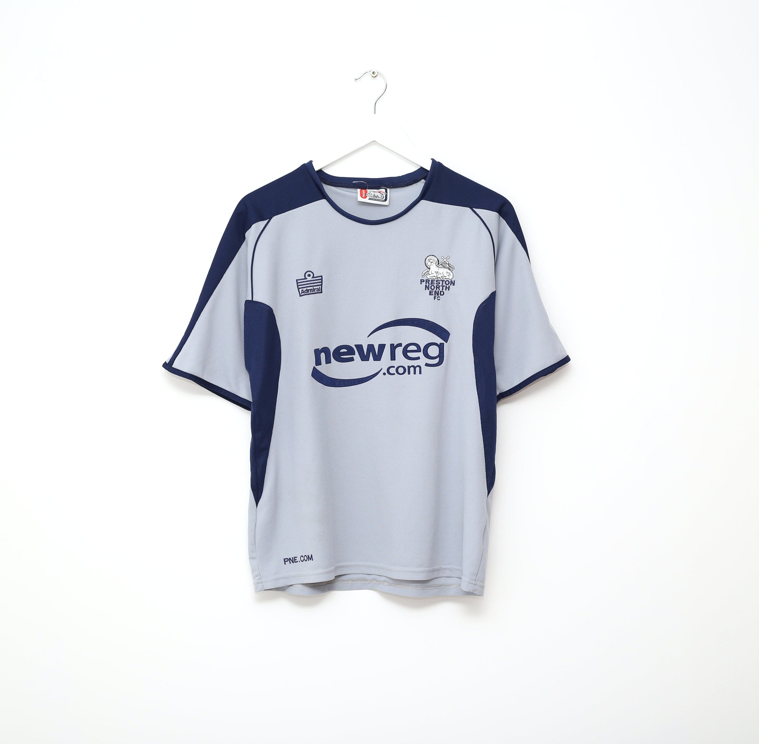 2004/05 PRESTON NORTH END Vintage Admiral Away Football Shirt (M)