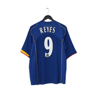 2004/05 REYES #9 Arsenal Vintage Nike Away Football Shirt (XL)